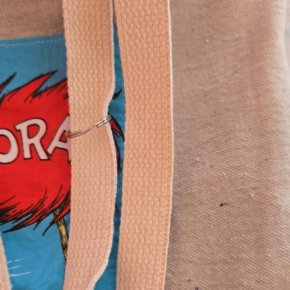 Dr. Seuss Blue and Red Cat in the Hat‎ Tote - Picture 6 of 6
